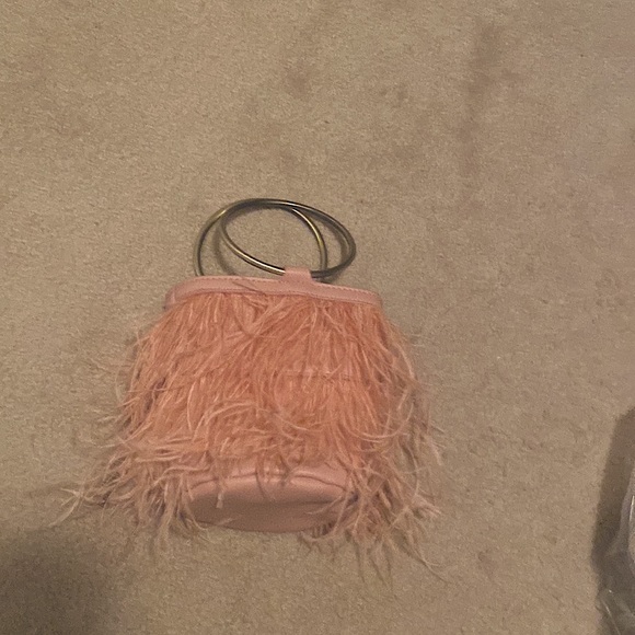 Anthropologie Evelyn feather bucket bag - Picture 5 of 5